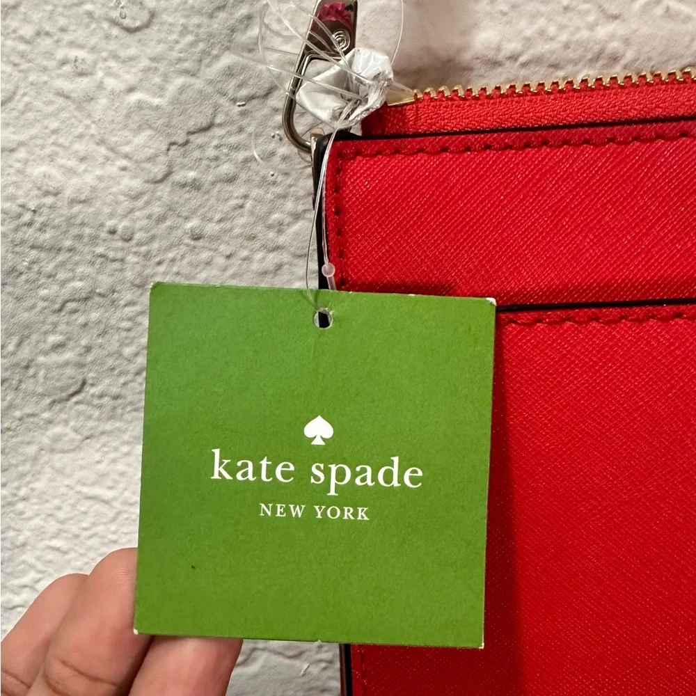 Kate Spade Reddish Orange (pricklypea) Shoulder Bag - Picture 4 of 6